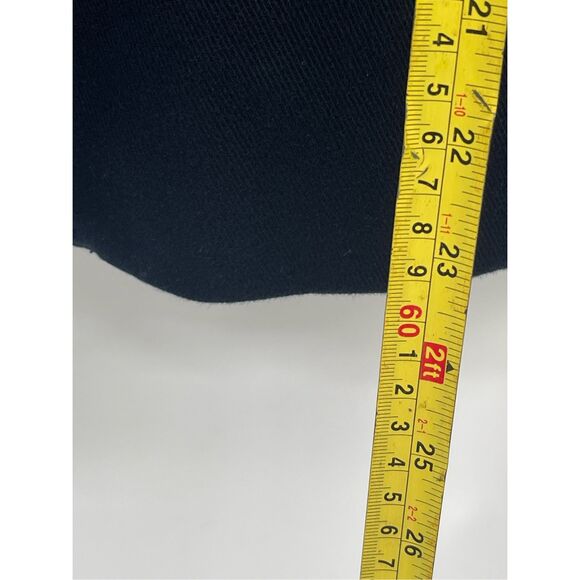 Talbots‎ Blazer Jacket Military Women 8 Navy Blue Gold Buttons Stand up Collar - Picture 6 of 10